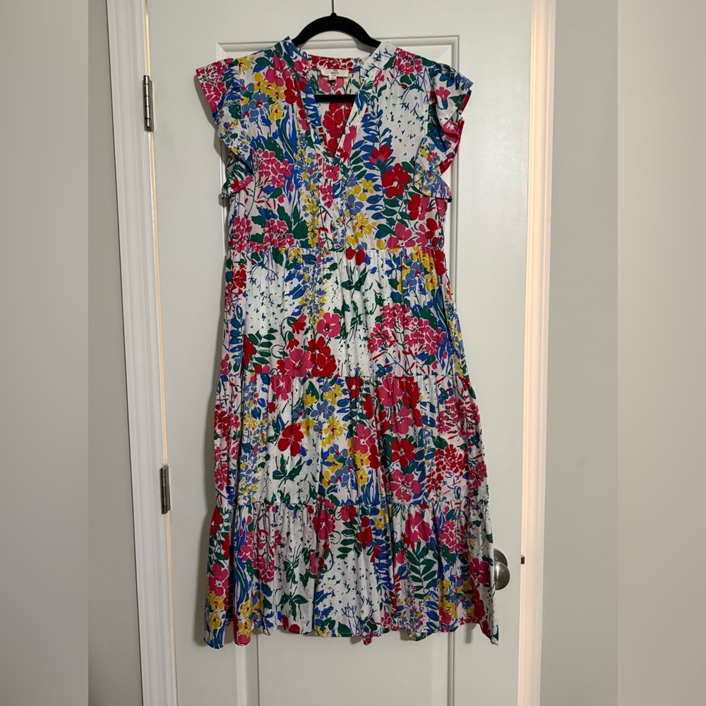 Entro Multicolor Floral Dress
